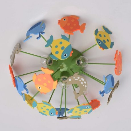 Потолочная люстра MW-Light Улыбка с поддержкой Алиса 365014605-A