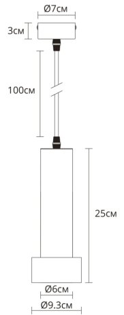 Подвесной светильник Arte Lamp Ran A3147SP-1BK