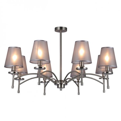 Люстра на штанге Escada Faith 694/8PL Nickel