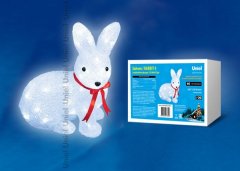 Фигурка светодиодная «Кролик» 32x27см (11032) Uniel ULD-M2732-040/STA
