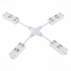 Коннектор X-образный для однофазного шинопровода ST Luce Skyline 220 ST015.522.20