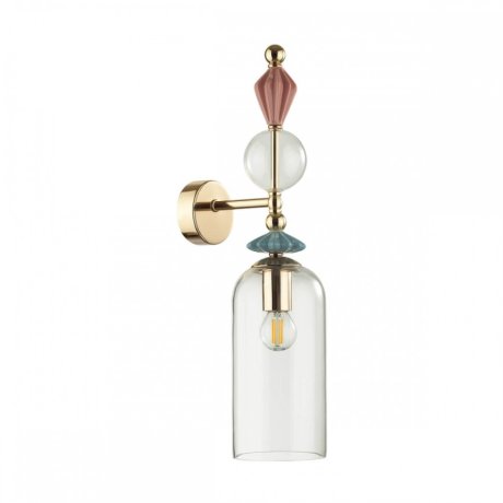 Бра с лампочкой Odeon Light Bizet 4855/1WA+Lamps E14 P45