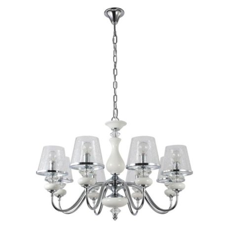 Подвесная люстра Crystal Lux с лампочками Betis SP-PL8+Lamps E14 P45