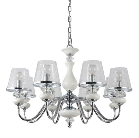 Подвесная люстра Crystal Lux с лампочками Betis SP-PL8+Lamps E14 P45