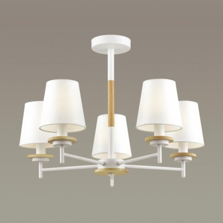 Люстра на штанге Lumion Betsy с поддержкой Алиса 4497/5C-A