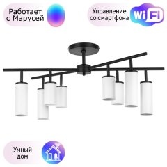 LR728364864 Потолочная люстра Rullo Lightstar с поддержкой Маруся (комплект из 571728+214436-4+214486-4)