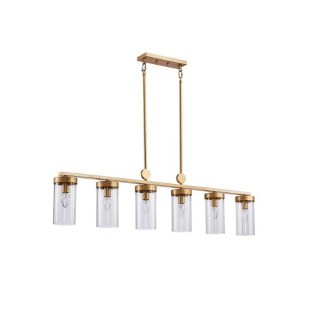 Подвесная люстра с лампочками Favourite Radiales 3099-6U+Lamps E14 Свеча