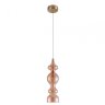 Подвесной светильник CRYSTAL LUX с лампочкой IRIS SP1 A AMBER+Lamps E14 Свеча