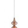 Подвесной светильник CRYSTAL LUX с лампочкой IRIS SP1 A AMBER+Lamps E14 Свеча