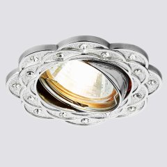 Встраиваемый светильник Ambrella light 750 CH/SL хром\серебристый