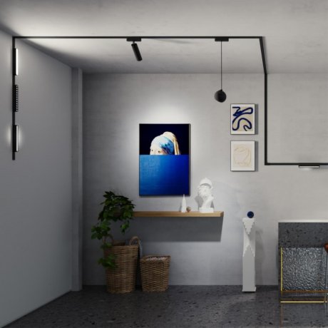 Трековый светильник 12W 4000К для ультратонкого магнитного шинопровода Novotech SMAL 359088