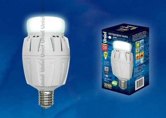 Светодиодная лампа E40 150W 4000K (белый) Venturo Uniel LED-M88-150W-NW-E40-FR ALV01WH (UL-00000539)