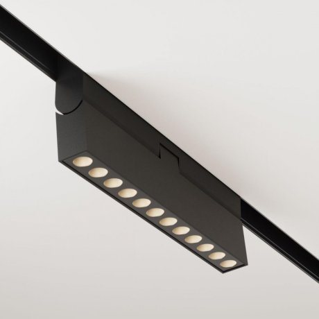 Трековый светильник 12W 3000К для магнитного шинопровода Maytoni Technical Points rot TR033-2-12W3K-B