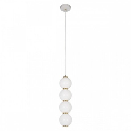 Подвесной светодиодный светильник с белыми плафонами Loft IT Pearls 10205/B