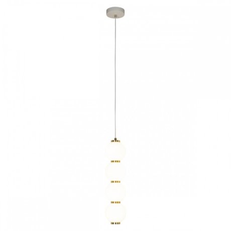 Подвесной светодиодный светильник с белыми плафонами Loft IT Pearls 10205/B
