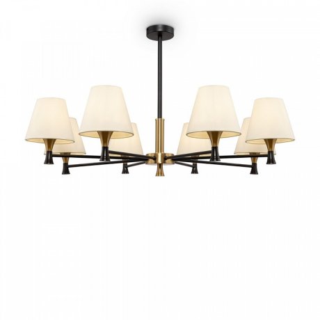 Люстра на штанге Freya Perfetto FR5098PL-08BBS