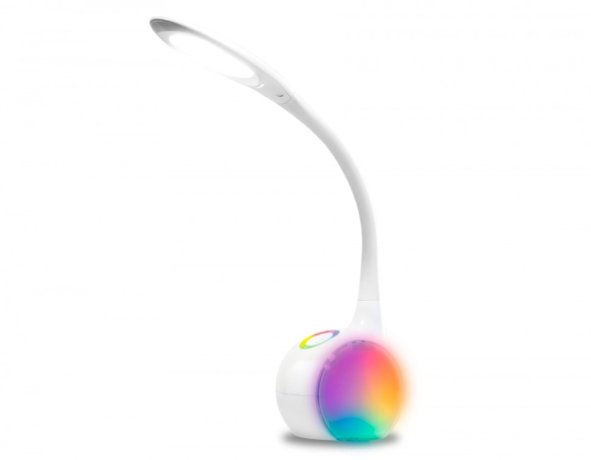 Светодиодная настольная лампа с RGB подсветкой Ambrella light Desk DE532