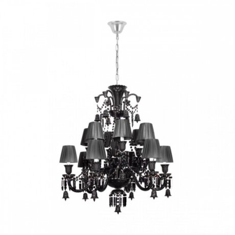 Подвесная люстра с черными плафонами Loft IT Zenith 10210/12 Black