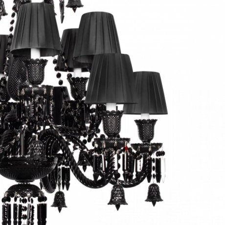 Подвесная люстра с черными плафонами Loft IT Zenith 10210/12 Black