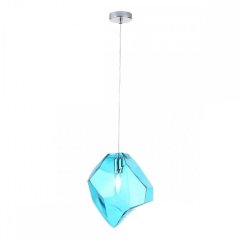 Подвесной светильник Crystal Lux NUESTRO SP1 CHROME/BLUE