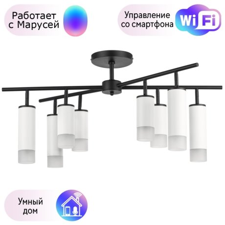 LR7283648641 Потолочная люстра Rullo Lightstar с поддержкой Маруся (комплект из 571728+214436-4+214486-4+202431-8)