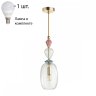 Подвесной светильник с лампочкой Odeon Light Bizet 4855/1B+Lamps E14 P45
