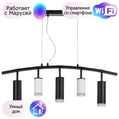 LR7353628730 Подвесной светильник Rullo Lightstar с поддержкой Маруся (комплект из 571735+214436-2+214487-3+202430-5)