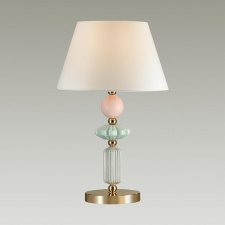 Настольная лампа с лампочкой Odeon Light Candy 4861/1TB+Lamps Е27 Свеча