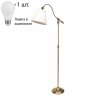 Торшер с лампочкой Arte Lamp Seville A1509PN-1PB+Lamps