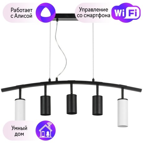 LR735862373Подвесной светильник Rullo Lightstar с поддержкой Алисы, (комплект из 571735+214437-3+214486-2)
