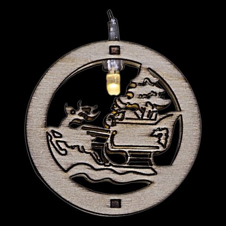 5м. Гирлянда с насадками 20LED (теплый) A-414 Sneha 1413845