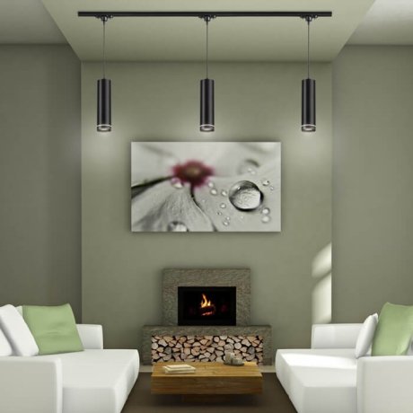 Однофазный LED светильник на подвесе 12W 3000К для трека Novotech ARUM 357693
