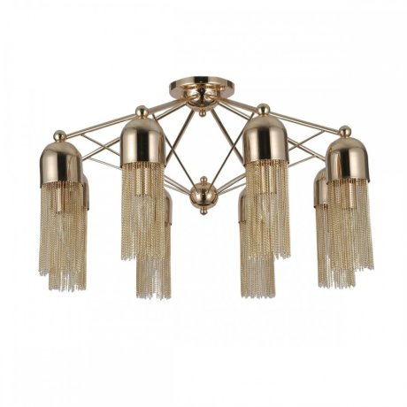 Потолочная люстра с лампочками Favourite Zaria 2739-8P+Lamps E14 Свеча