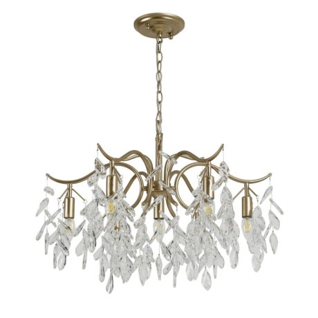 Подвесная люстра Favourite Brillo с лампочками 3003-7P+Lamps E14 Свеча