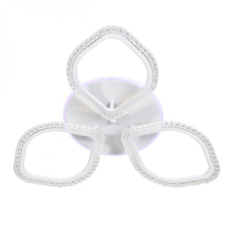 Потолочная диммируемая люстра с пультом ДУ Escada Bubble 10251/3LED BL White