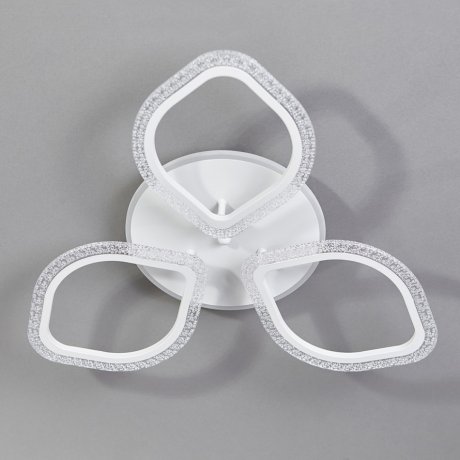 Потолочная диммируемая люстра с пультом ДУ Escada Bubble 10251/3LED BL White