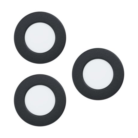 Встраиваемый светодиодный светильник (комплект из 3-х штук) Eglo Fueva 5 99146