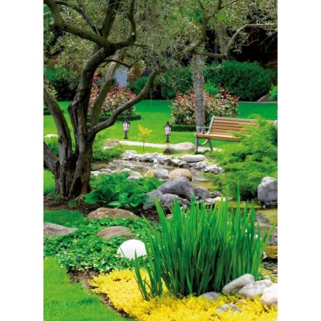 Уличный ландшафтный светильник с лампочкой  Favourite Bristol 2036-1T+Lamps А60