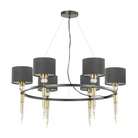 Люстра подвесная Lumion Santiago с поддержкой Алиса 4516/6-A