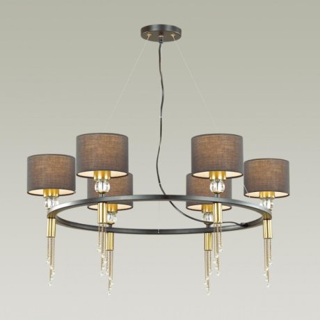 Люстра подвесная Lumion Santiago с поддержкой Алиса 4516/6-A