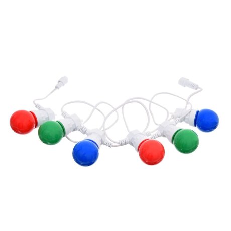 2,4м. Электрогирлянда-конструктор ''Лампы'' 6шт. IP44 Vegas 55040