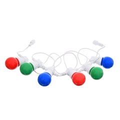 2,4м. Электрогирлянда-конструктор ''Лампы'' 6шт. IP44 Vegas 55040