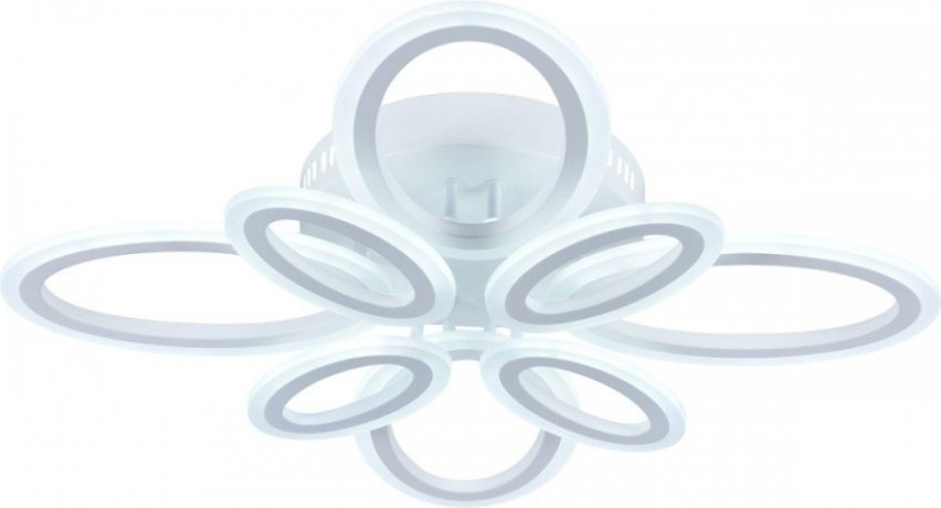 Потолочная диммируемая люстра с пультом ДУ Escada Koleria 10207/8LED White