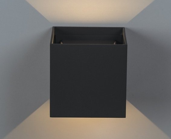 Уличный настенный светильник Italline IT01-A310 dark grey