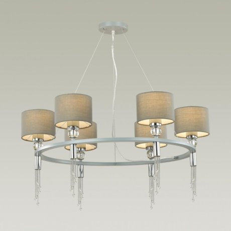 Люстра подвесная с лампочками Lumion Santiago 4515/6+Lamps Е27 Свеча