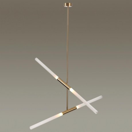 Люстра на штанге с лампочками Odeon Light Soho 4306/4+Lamps G9