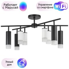 LR7283648741 Потолочная люстра Rullo Lightstar с поддержкой Маруся (комплект из 571728+214436-4+214487-4+202431-8)