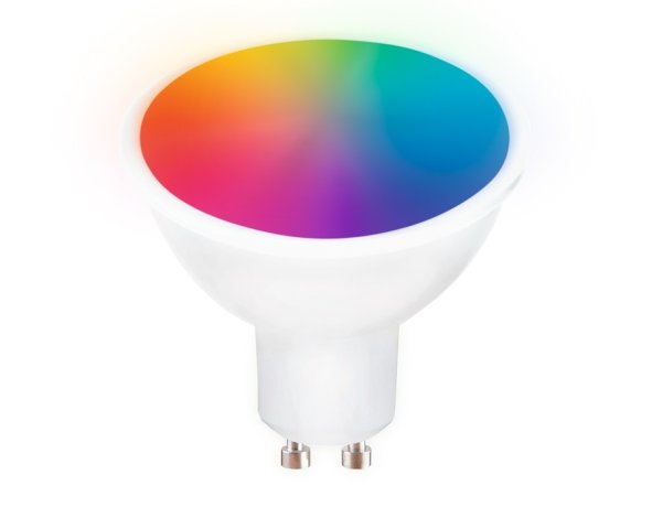 Светодиодная лампа LED MR16 5W+RGB 3000K-6400K (теплый, белый, дневной) Smart Ambrella light Bulbing (207500)