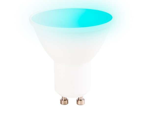 Светодиодная лампа LED MR16 5W+RGB 3000K-6400K (теплый, белый, дневной) Smart Ambrella light Bulbing (207500)