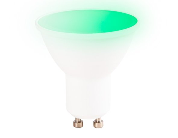 Светодиодная лампа LED MR16 5W+RGB 3000K-6400K (теплый, белый, дневной) Smart Ambrella light Bulbing (207500)